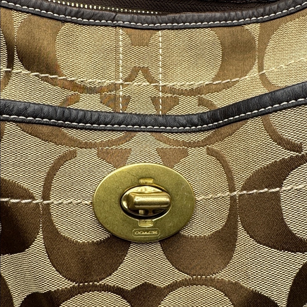 Vintage Coach Signature Ergo Turlock Hobo brown Bag - Picture 2 of 10